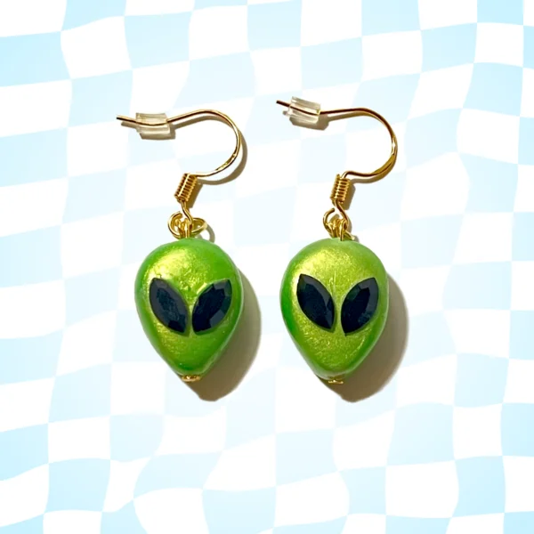 Alien Drop Earrings (Pair) - Image 2